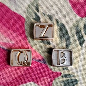 Henri Bendel 'Z', 'Q', and 'B' sliders